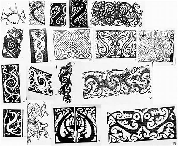 Motif Ukir Lemari Dayak